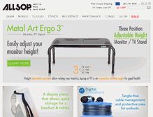 Tablet Screenshot of allsop.com